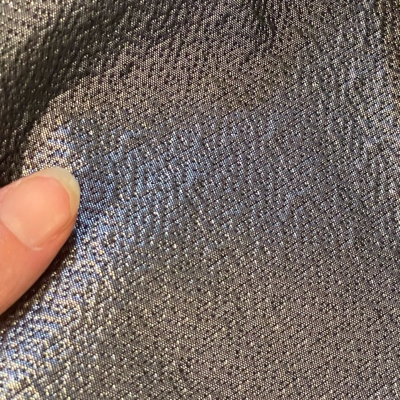 HUGO Hugo Boss silver-gray Kelisa dress sz 6 gunmetal - Picture 9 of 12